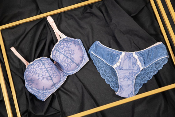 3110 Sutien de alăptare Lupoline - albastru