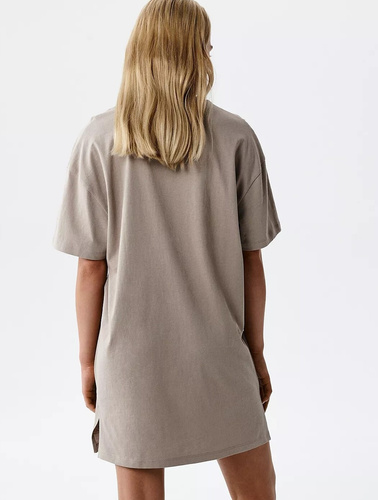 NLD-001 cămașă de noapte damă 100% bumbac, croială lejeră