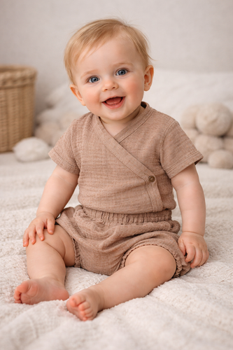 Sutien din dantelă Soft Lace Lunéa latte– fără balene, susținere delicată zilnică