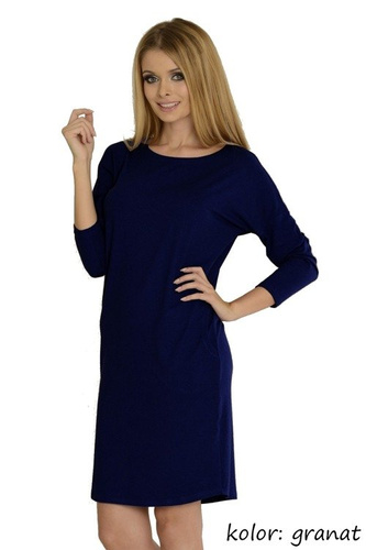 543 Paula cămașă de noapte cu mânecă 7/8 - grafit