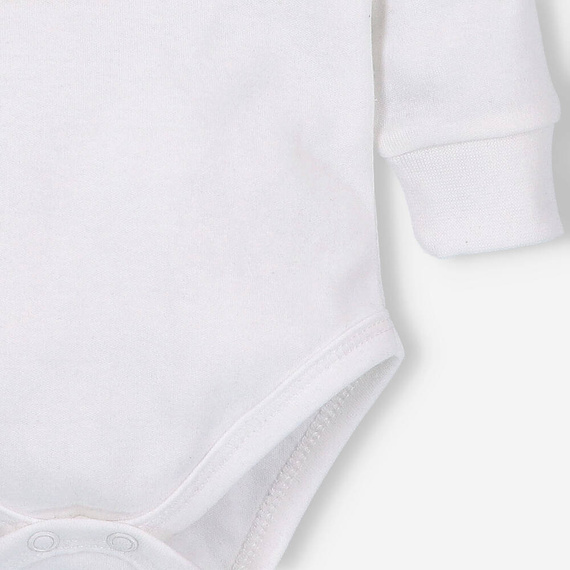 ABN-5324/ECR Body Zebra din bumbac organic Nini ecru