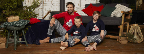 Arktyka Pijama pentru copii Italian Fashion - albastru marin