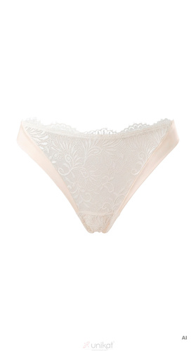 Unikat Zelia stringi damă bej, dantelă, elegante, confortabile