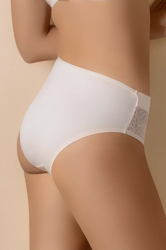 MARA 3138 Selene Chiloți roz roz cu talie înaltă, dantelă, modelatori de siluetă