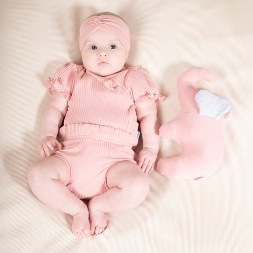 213100 Body Nelly cu mâneci scurte și fermoar Nicol