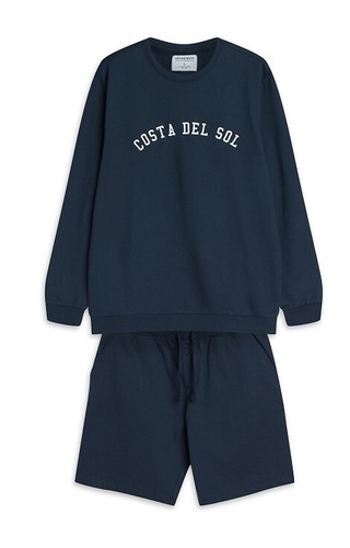 42637 Pijamale bărbați Del Henderson - bleumarin