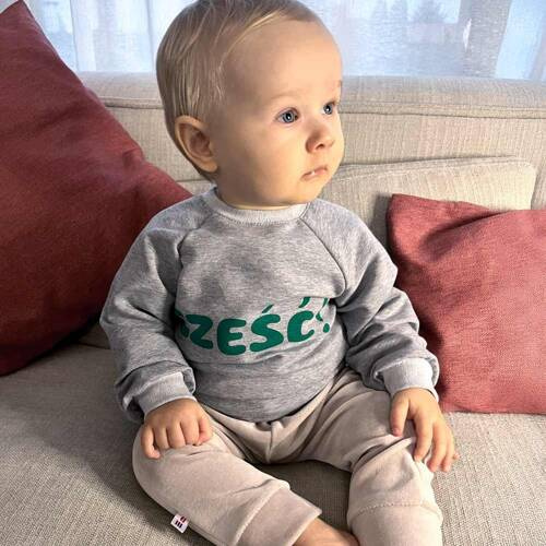 Hanorac Hello World Eevi - gri