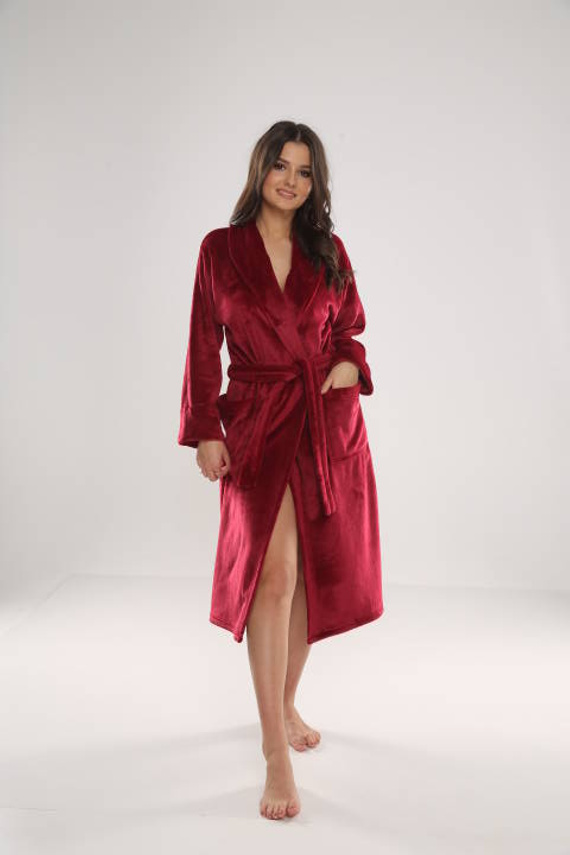 628 Abigail Halat de baie lung Forex pentru femei - maro