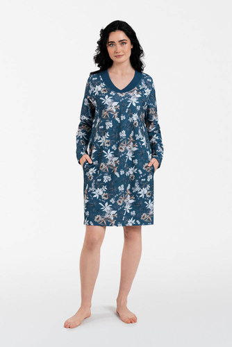 Nikjana tunică cu mânecă lungă pentru femei Italian Fashion - print 