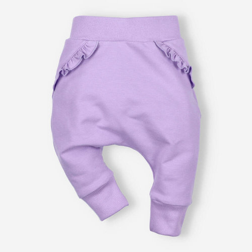 ABN-4518/LIL Pantaloni de trening Nini din bumbac organic, liliac