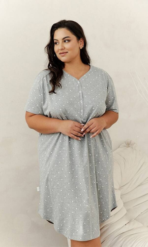 3367 Camasa de noapte Meg Taro-gri