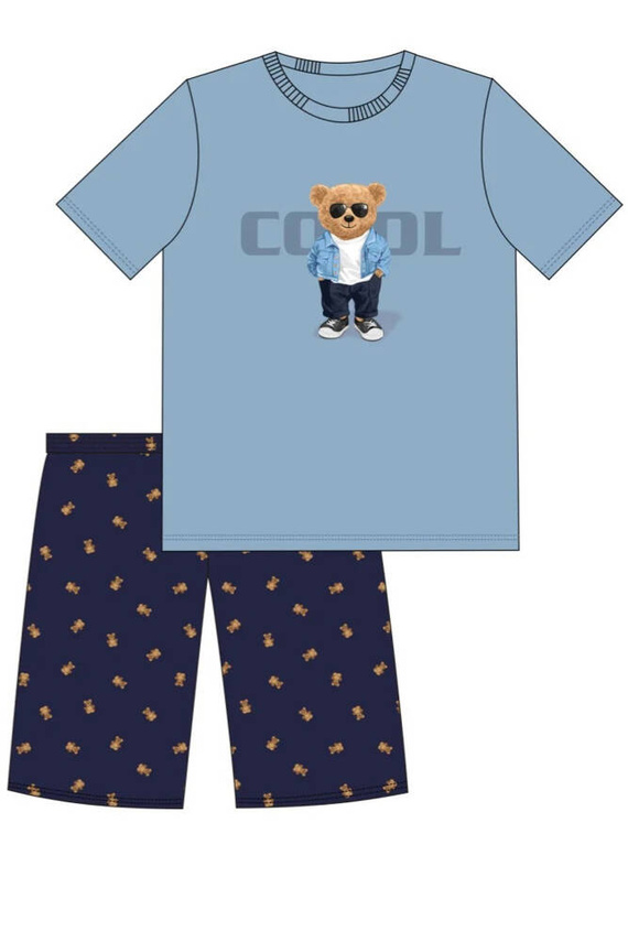 789/119 790/119 Pijamale Cool Cornette pentru băieți, albastru