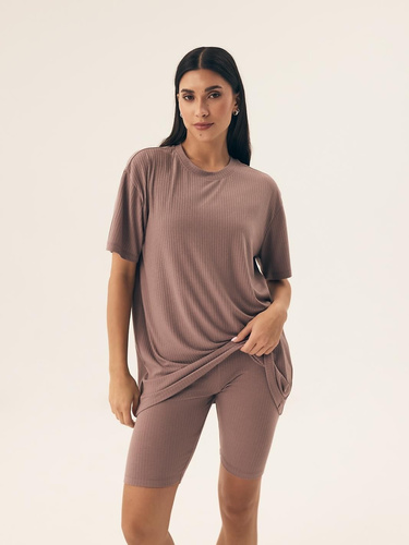 42682 Pijamale de damă Nueva Henderson - maro