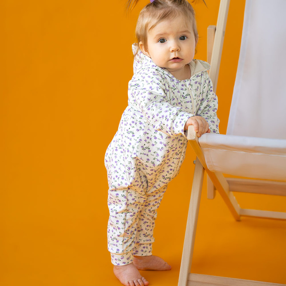 Trening Meadow Eevi cu glugă - ecru