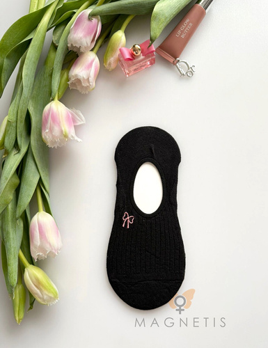 Șosete balerini damă YN-251131 Magnetis – viscoză cu silicon la călcâi