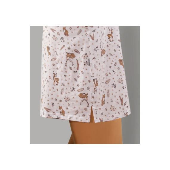 2667/03 Cămașă de noapte Sesto Senso albă