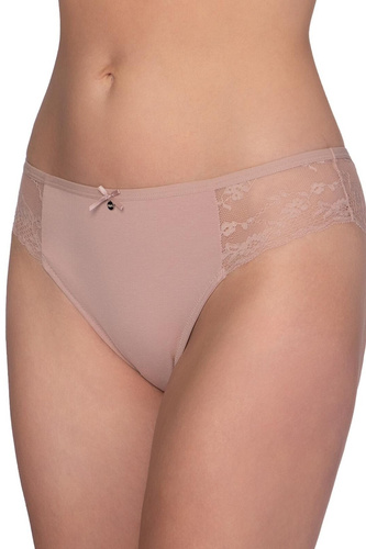 Chiloți bikini damă Lama L-VIS 1599 din vâscoză cu dantelă 2 bucăți