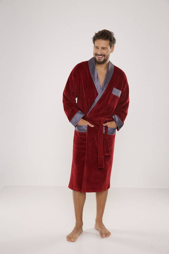 773 Bonjour halat de baie forex pentru bărbați - maro