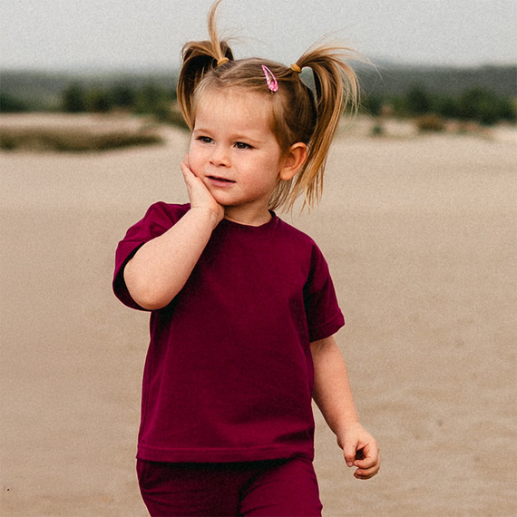 Tricou copii oversize Eevi Simply Comfy 100% bumbac