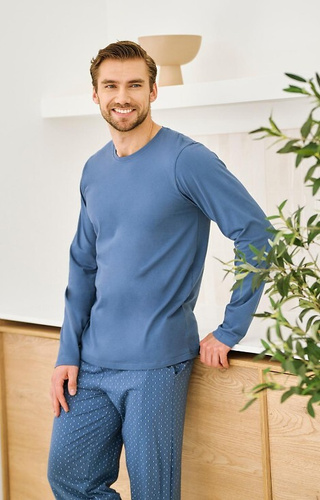3474 Lorenzo Pijamale bărbați Blugi Taro – bumbac, pantaloni lungi, buzunare