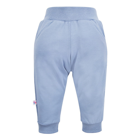 Pantaloni din bumbac Elephant Eevi - albastri