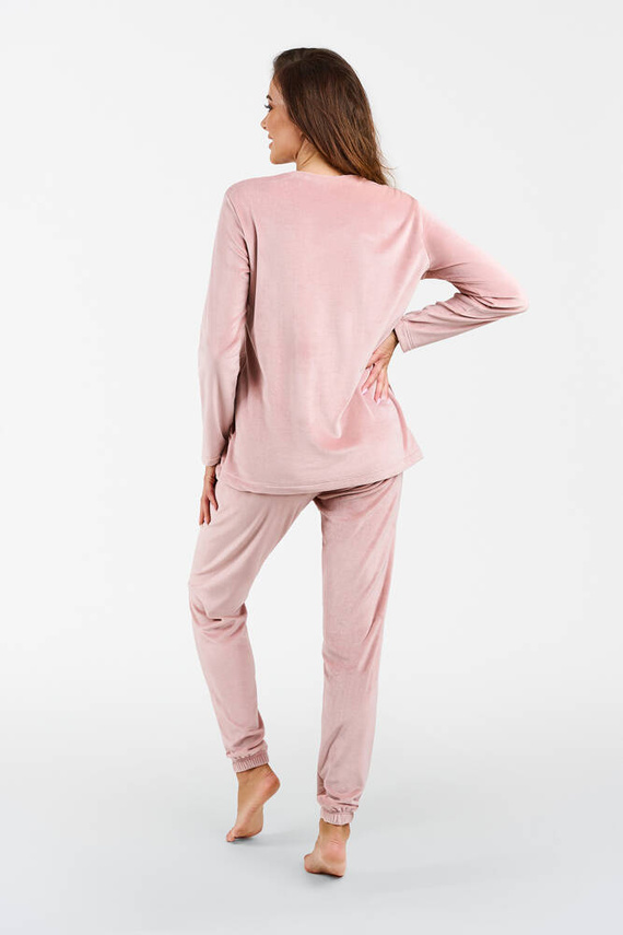 Set pentru femei Akara Italian Fashion - roz pudră 