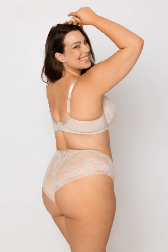 Mediolano Amelia Soft 19201 Beige – sutien moale din dantelă MS1