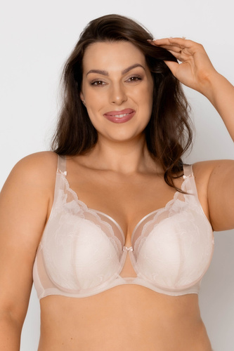 Mediolano Amelia Semi 19203 Beige – sutien semi-soft cu dantelă MSS3