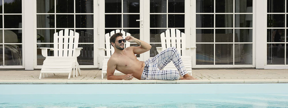 Gilbert Pantaloni pijama Italian Fashion - print