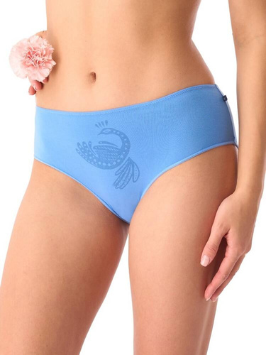 LPC 556 A'2 Slip dama pachet de 2 Key alb albastru