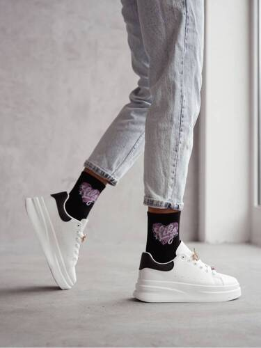 0200-148 Sosete dama I Like You Milena - negri