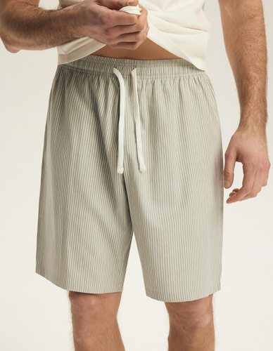 Pijama bărbați Henderson 43454 Nigri crem – 100% bumbac, set lejer