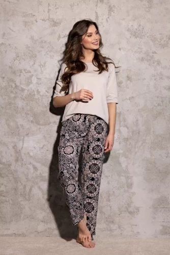 La Boheme Pijamale dama Momenti Per Me bej