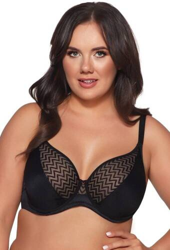 2103 Ava sutien maxi moale negru