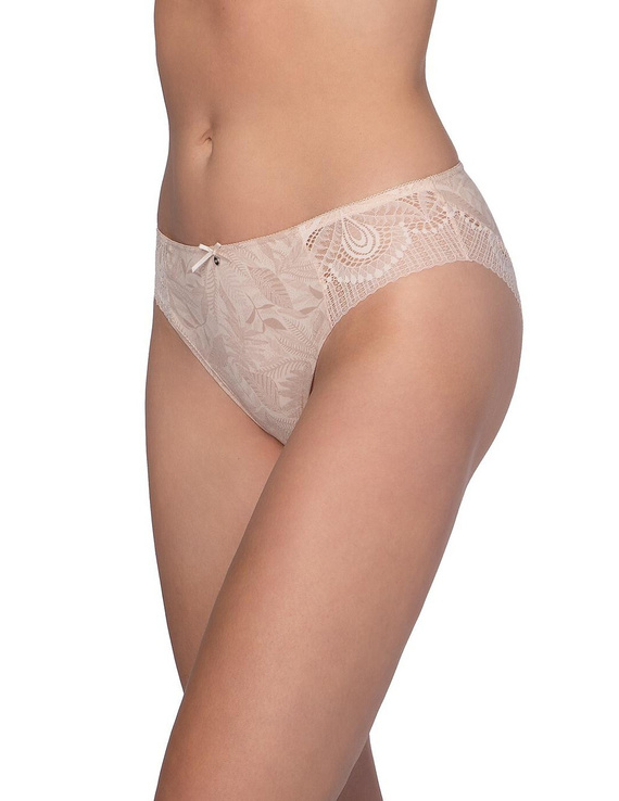 Chiloți damă L-1593 BI Lama bumbac dantelă set 2 buc