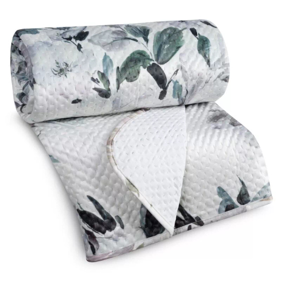 Năframă Loti Eurofirany albă decorativă 100% poliester elegantă