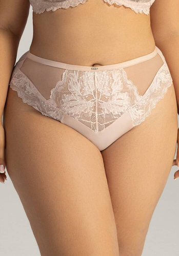 2155/B Chiloți brazilieni de damă Ava bej