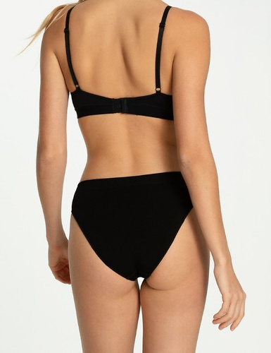 Julimex Chiloți Negri Clasici din Bambus – Chiloți de Femei din Bambus