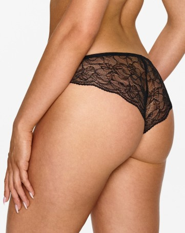 2605 Lupoline chiloți din dantelă neagră pentru femei