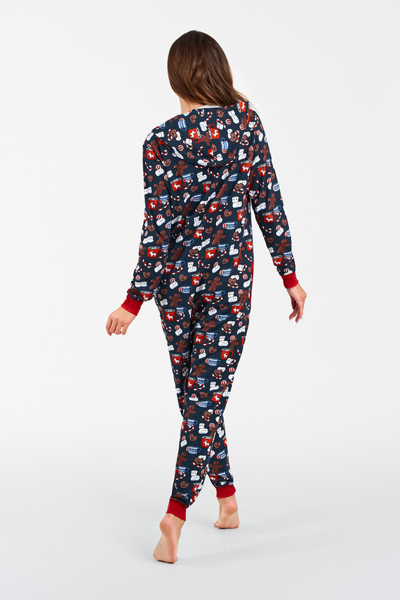 Makala Salopetă pentru femei Modă italiană - print