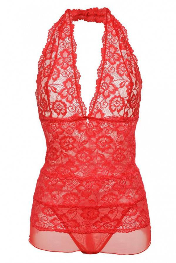 Jolie Komplet damski DKaren czerwony