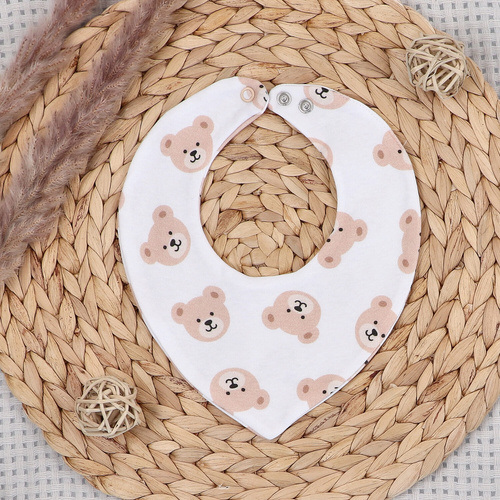 ABK-0048 Set Sweet Bears Baby din bumbac organic Nini