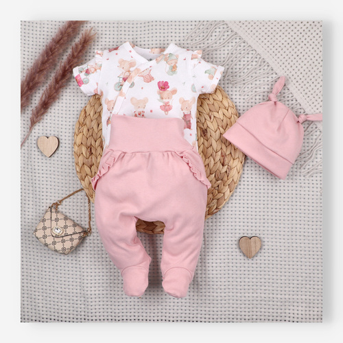 Nini Pantalonași Nou-născut Little Mouse 100% Bumbac Organic – Polonia