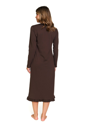 7318 Doctor Nap – Cămașă de noapte pentru maternitate și alăptare din bumbac | Producția poloneză - brownie