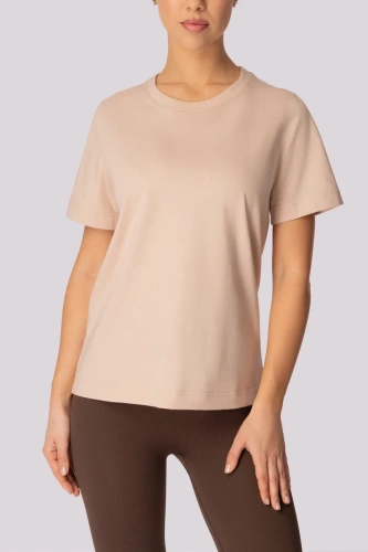 Regular Base Tricou dama Mona bej