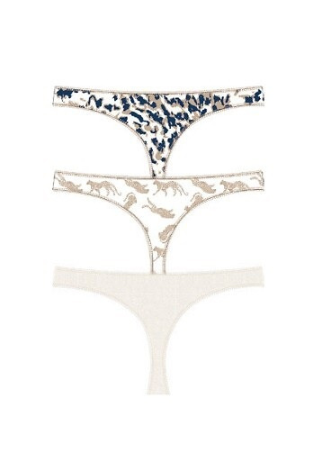 3489 Essentials Tanga pentru dama Cotonella mix color