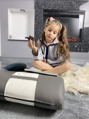 374 / 375 Halat de baie pentru copii Desiree - gri