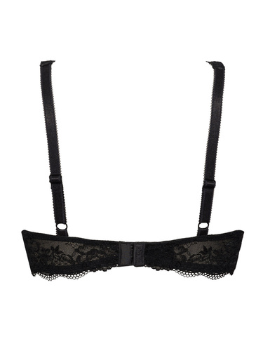 2442 Sutien Wonderlace - dantela, moale, cu sarma si reglabil Sielei negru