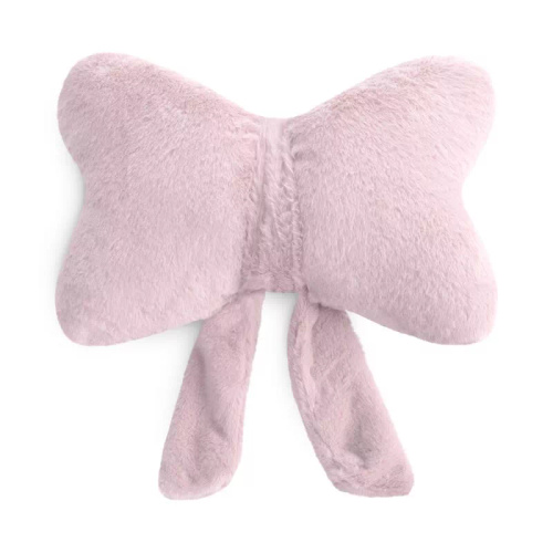 Eurofirany Wiosna 135 – pernă decorativă 37x10x30 cu fundă pink