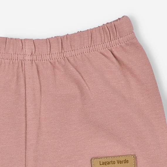 KAR-0041/BRO Jambiere fete Lagarto Verde - roz murdar